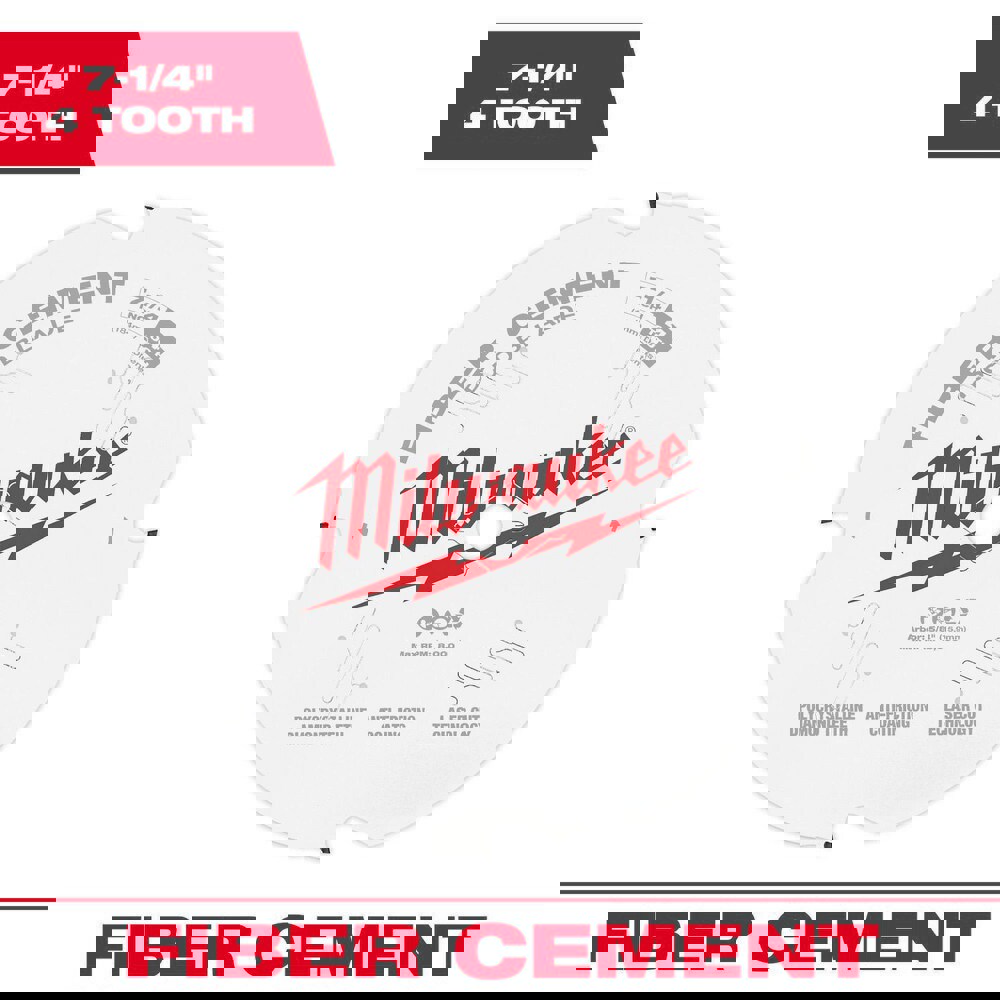 Wet & Dry-Cut Saw Blades; Blade Diameter (Inch): 7-1/4 ; Blade Material: Diamond ; Blade Thickness (Decimal Inch): 0.0490 ; Arbor Hole Diameter (Inch): 5/8 ; Number of Teeth: 4 ; Arbor Style: Round